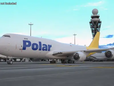  Boeing 747-8 DHL Polar Air Cargo 