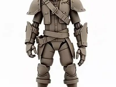 steampunk robotic 3 3D print model