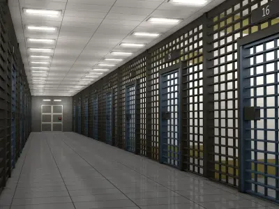 Cell Prison 3D model