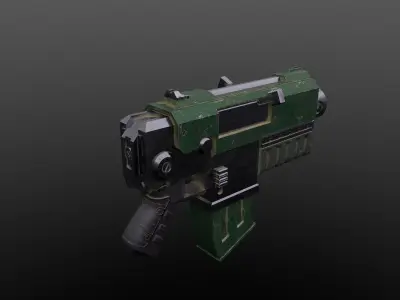 Boltgun Darktide Warhammer 40k  3D print model