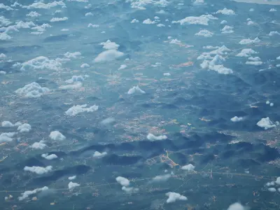 Guilin China City Landscape 3D Model 3D model