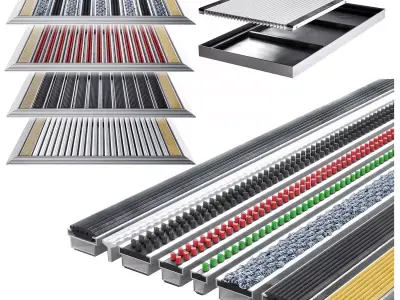 Aluminum mudguards 2 3D model