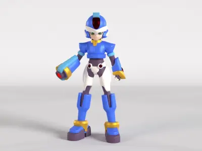 X Model - Megaman ZX 3D model