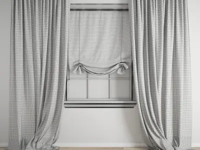 Curtain 528 3D model
