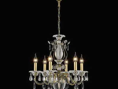 SHON Osgona Chandelier 3D model