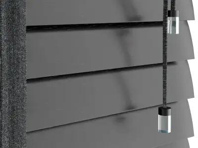 metal blinds 3D model