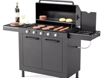 Barbecue 24 3D model