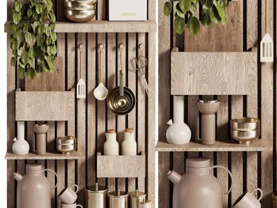 kitchen accessories 015 3D model