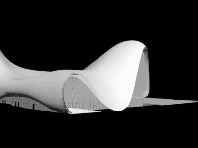 Heydar Aliyev Center 3D model