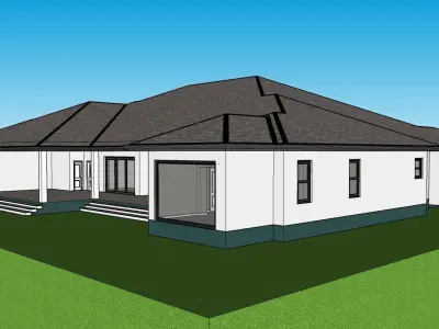 House heart shaped leaf 3D model