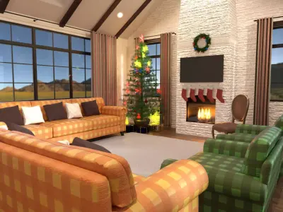Holiday Lounge 3D model