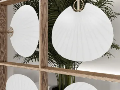 Fan partition 3D model