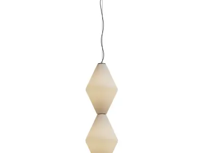 De Padova Helium Pendant Lamp Low-poly 3D model