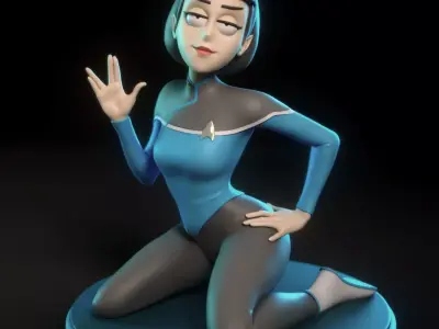 TLyn from Star Trek Lower Decks 3D print model