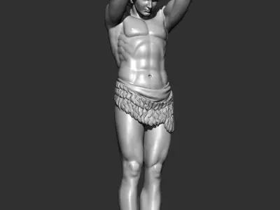 Atlant of the hermitage 3D print model