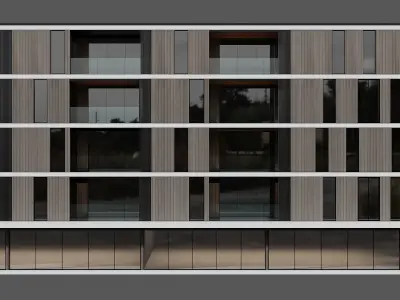 RESIDENTIAL BUILDING NO76 A 3D model