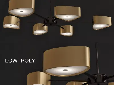 Wired Custom Lighting GK Concept low poly 3d model Low-poly 3D model