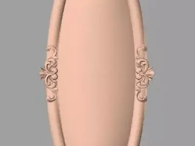 Artcam 3D relief STL models for CNC woodworking E150 3D model