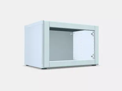 BESTA Shelf unit with door 29 Low-poly 3D model