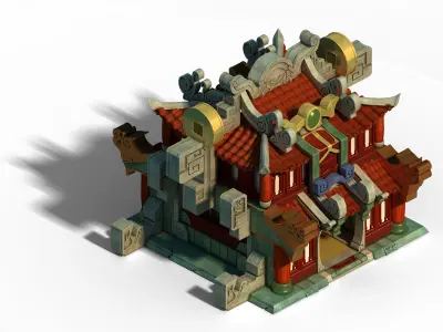 Game Gang Construction - Senior Vault 3D model