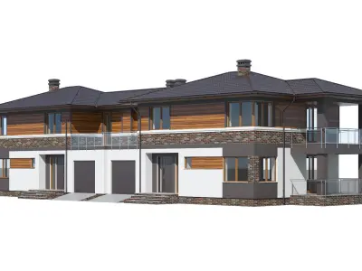 Cottage 019 3D model