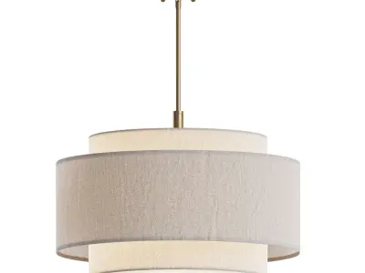 Perigold Safavieh Cambrie Pendant Lamp 3D model