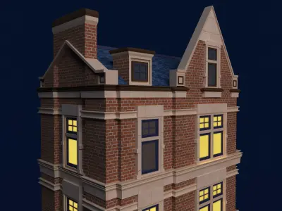  London house 3D model