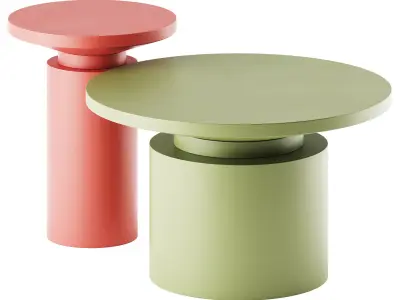 Home Republic Orson Coffee and Side Table 3D model