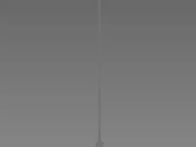 Barn Ceiling Pendant Light Fixture 3D model