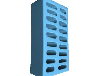 Brick 3D print model