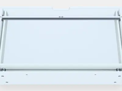 NORDLI Modular chest of 2 drawers 2 Low-poly 3D model
