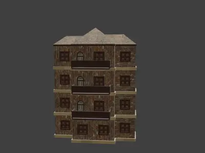 House Model 30 Low-poly 3D model