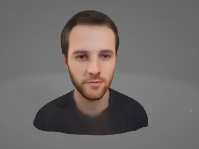 Character No 1  Not Rigged 3D model Low-poly 3D model