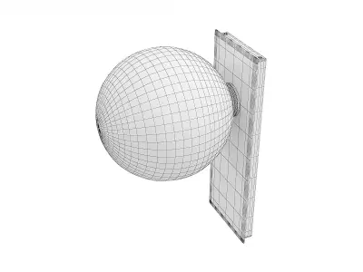 Hinsdale Wall Sconce 8701-PN 3D model