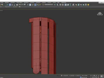  Fenwater Sconce Low-poly 3D model