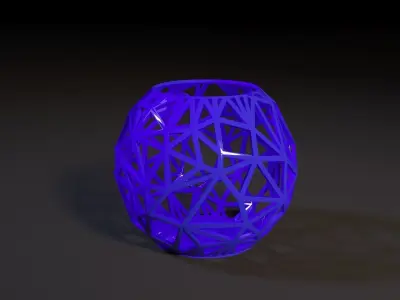 Beautiful vase decor 3D print model get
