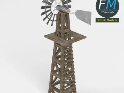 Windmill 2 3D model
