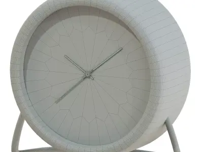 table clock 15 3D model