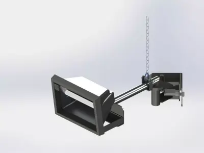 Bracket for reflector Free 3D model