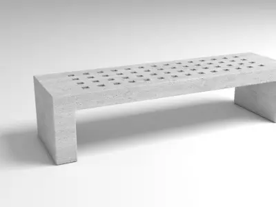 Echise Bruno - Street Furniture pack 3D model