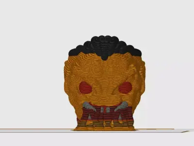 Predator Badlands dek funko 3mf and stls 3D print model