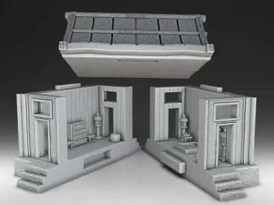 House chinese no 3D print model