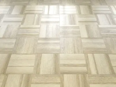 Parquet - Laminate - Wooden floor 3D model 4