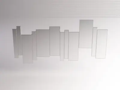 MIRROR---Offset frieze 3D model
