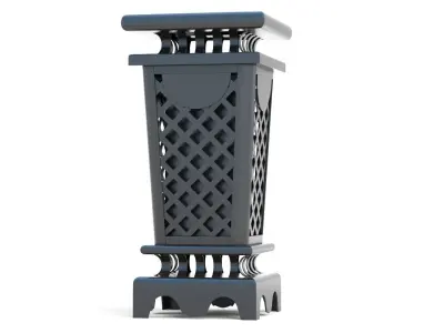 Trash Can 03 3D model buy