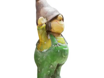 Figurine Garden Gnome 3D model