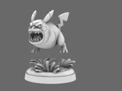 Space Orcs Zappy Thundermaw Attack Beast 3D print model