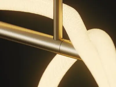 Tracer Bar II Long Rope from Luke Lamp Co 3D model