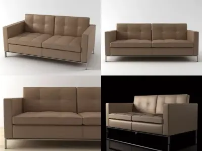 Foster 502 sofa 3D model