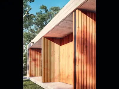 Daylight Effect - Lumion and Photoshop 3D model